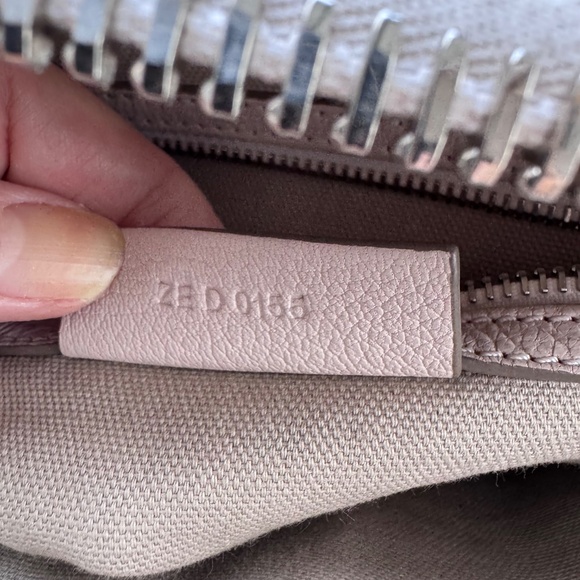 Sugar Goatskin Antigona Small Nude Pink with Silver Hardware - Picture 12 of 12